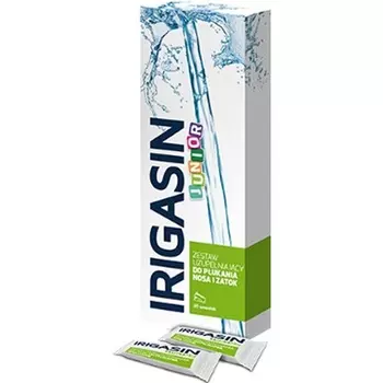 Дополнительный набор Irigasin Junior для ирригации носа и пазух, 30 пакетиков Aflofarm
