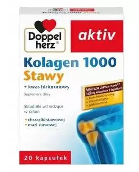 Doppelherz Activ Kolagen 1000 Stawy коллаген, 20 шт.