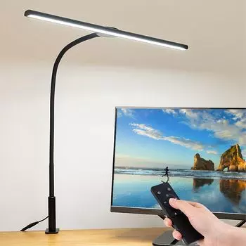 DOPWii Светодиодная настольная лампа Светодиодная настольная лампа, регулируемый зажим