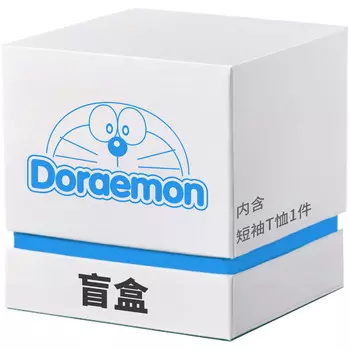 Doraemon Унисекс Одежда глухой ящик, Одна футболка (случайный цвет и стиль)