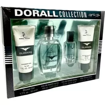 Dorall Collection Dorall Islanders Men'S Fragrance Gift Set Edp Shower Gel Aftershave