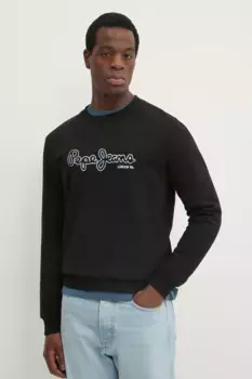 DORIAN CREW хлопковая толстовка Pepe Jeans, черный