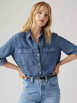 Дорин практичная рубашка Levi's, цвет In Patches - Dark Wash