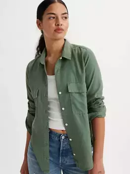 Дорин практичная рубашка Levi's, зеленый