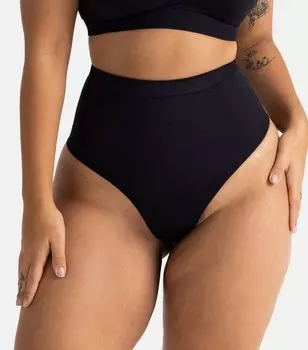 Dorina Черные трусы с высокой талией New Look, черный