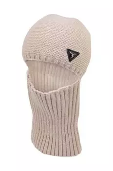 DOROTHEE балаклава из смесовой шерсти Jamiks, бежевый