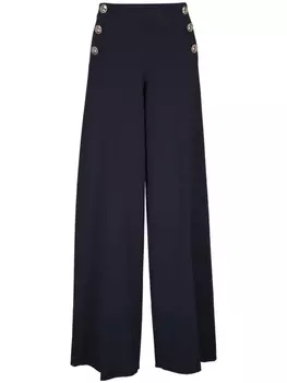 Dorothee Schumacher брюки палаццо Emotional Essence, синий