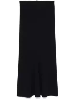 Dorothee Schumacher расклешенная юбка миди, синий