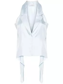 Dorothee Schumacher шелковый топ Sensual Coolness, синий