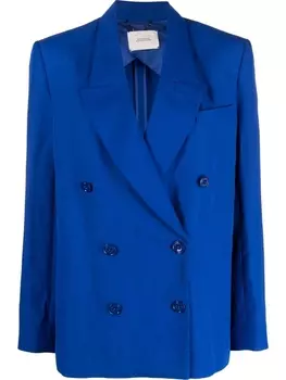 Dorothee Schumacher Summery double-breasted blazer, синий
