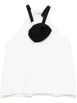 Dorothee Schumacher топ с брошью, белый