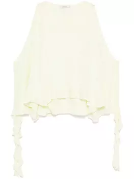 Dorothee Schumacher топ с оборками, желтый