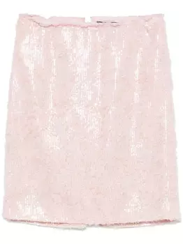Dorothee Schumacher юбка мини Sparkling, розовый