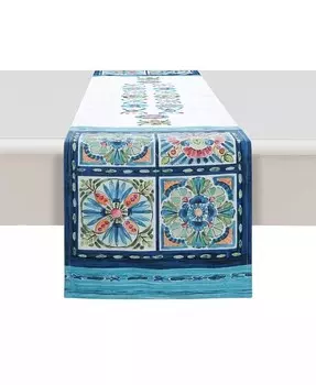 дорожка Boho Plaza 13x72 Laural Home, синий