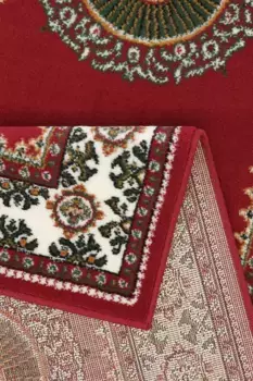 Дорожка для дома "Шари", прямоугольная, ковровая дорожка, восточный вид Home affaire 80х250 см, красный