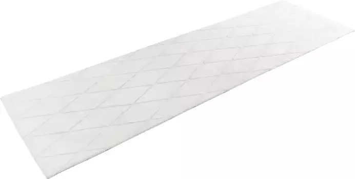 Дорожка для дома "Tilana", прямоугольная, особенно мягкая благодаря микрофибре, с ромбовидным узором Home affaire 80х250 см, белый