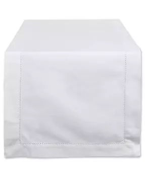 Дорожка для кухонного стола, вышитая мережкой, 14 x 72 дюйма Design Imports, белый