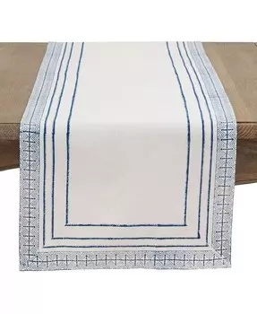 дорожка для печати модов с ручной блокировкой Saro Lifestyle, синий