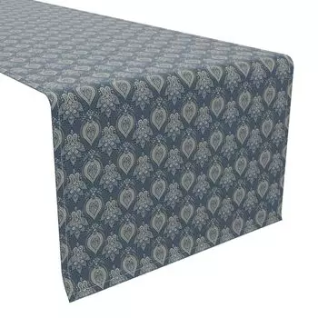 Дорожка для стола, 100 % хлопок, 16x108 дюймов, цветочный 174
