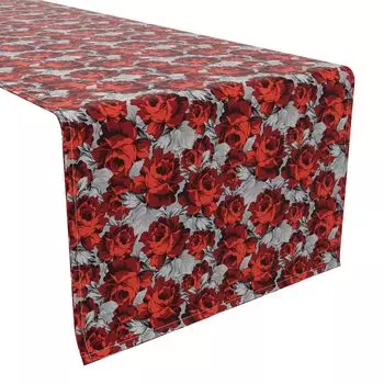 Дорожка для стола, 100 % хлопок, 16x108 дюймов, цветочный 157