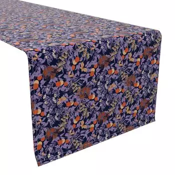 Дорожка для стола, 100 % хлопок, 16x108 дюймов, цветочный 36