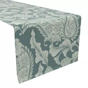 Дорожка для стола, 100 % хлопок, 16x72 дюйма, цветочный 176