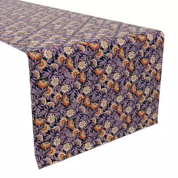 Дорожка для стола, 100 % хлопок, 16x90 дюймов, цветочный 17
