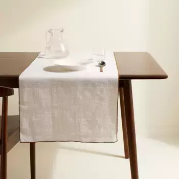 Дорожка для стола Laber Room из льна и хлопка - El Corte Ingls, бежевый