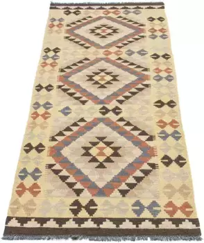 Дорожка Моргенланд "Келим Маймене Медальон 195 x 50 см", прямоугольный, двусторонний ковер Morgenland 50х195 см, цвет Mehrfarbig