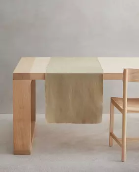 Дорожка настольная 01 Zara Home by Vincent Van Duysen, серо-коричневый