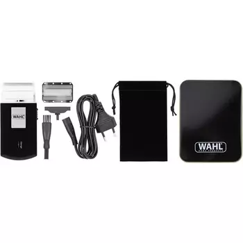 Дорожная бритва, беспроводная аккумуляторная электробритва для мужчин, для стрижки волос и бороды, компактная, портативная Wahl