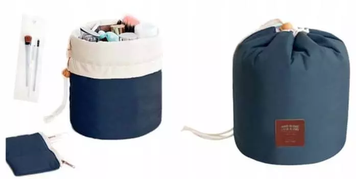 Дорожная косметичка на шнурке, темно-синий Trip Story, темно-синий