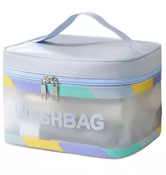 Дорожная косметичка с ручками, водонепроницаемый органайзер для аксессуаров Zzato Zorganizowany Dom