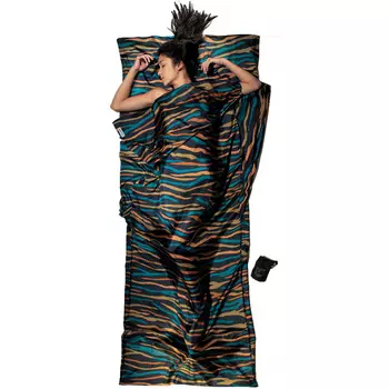 Дорожная простыня из шелка Cocoon, бирюзовый