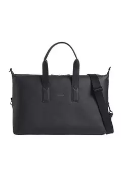 Дорожная сумка, эмблема, однотонная Calvin Klein, черный