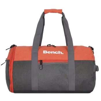 Дорожная сумка BENCH Weekender, цвет grey/orange
