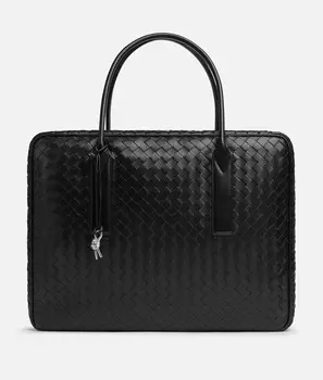 Дорожная сумка Bottega Veneta, черный