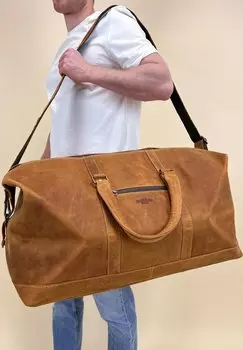 Дорожная сумка Gusti Leder, цвет braun