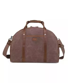 Дорожная сумка из вощеного холста Stone Creek TSD BRAND, коричневый