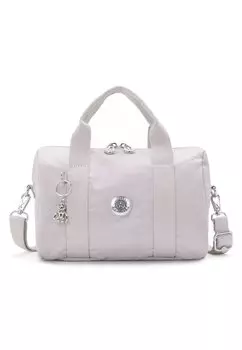 Дорожная сумка Kipling, блестящее серебро
