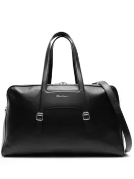 Дорожная сумка на молнии Santoni, черный