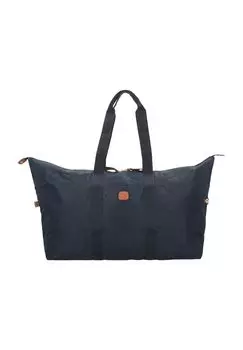 Дорожная сумка, нашивка, двусторонняя молния BRIC'S, черный