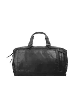 Дорожная сумка, натуральная кожа SPIKES & SPARROW, черный