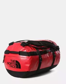 Дорожная сумка North Face Base Camp красного и черного цвета, размер S The North Face