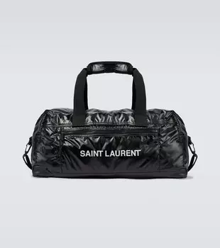 Дорожная сумка Nuxx из технической ткани Saint Laurent, черный