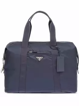 Дорожная сумка Re-Nylon с логотипом Prada, синий