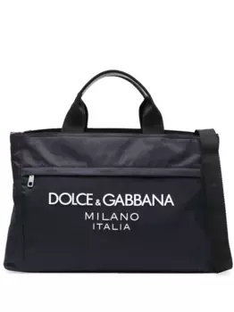 Дорожная сумка с логотипом DOLCE & GABBANA, синий