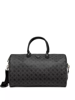 Дорожная сумка с тиснением монограммы GUESS USA, черный