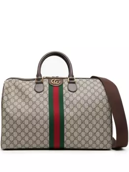 Дорожная сумка Savoy Gucci, коричневый