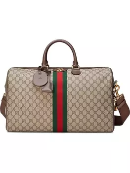 Дорожная сумка Savoy среднего размера Gucci, коричневый